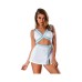 Magic Silk Dress Up School Spirit Costume White S/m