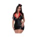 Magic Silk Dress Up Night Nurse Costume Black Queen Size