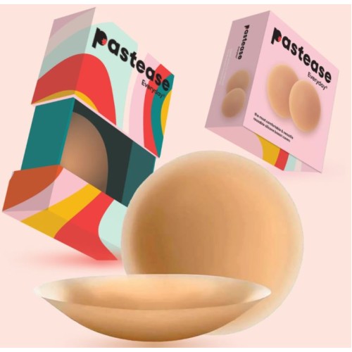 EVERYDAY SILICONE NIPPLE COVER REUSABLE CARAMEL LARGE D+ CUP