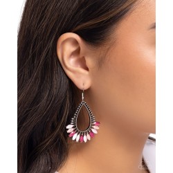 Pronged Pattern - Pink