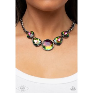 All The World's My Stage Multi Necklace