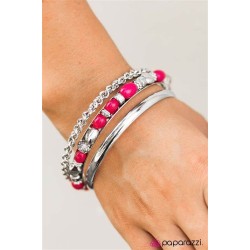 Beach Lounge Pink Bracelet