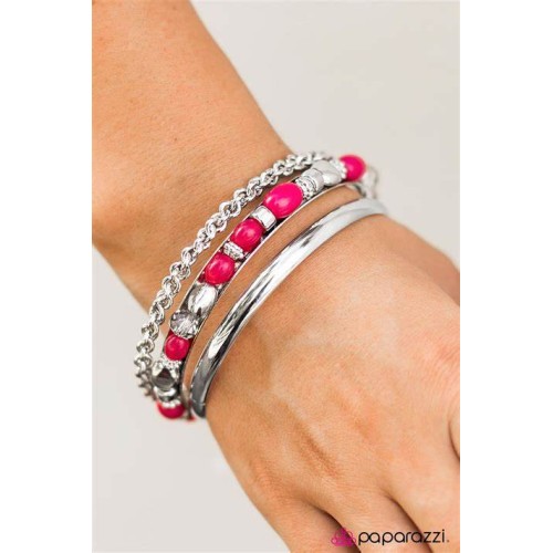 Beach Lounge Pink Bracelet