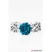 Botanical Bliss Blue Bracelet