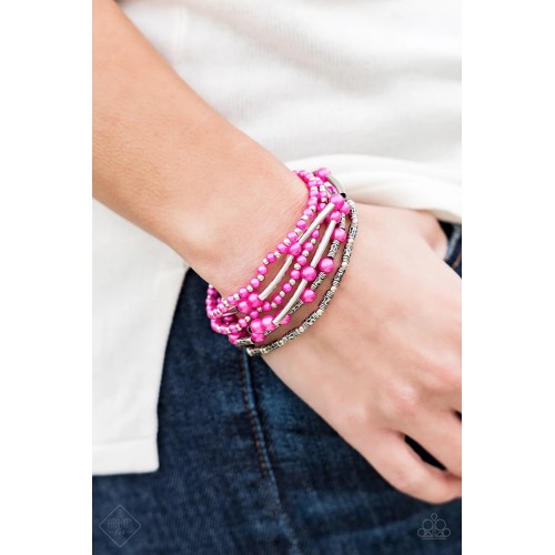 Capture The Rapture Pink Bracelet
