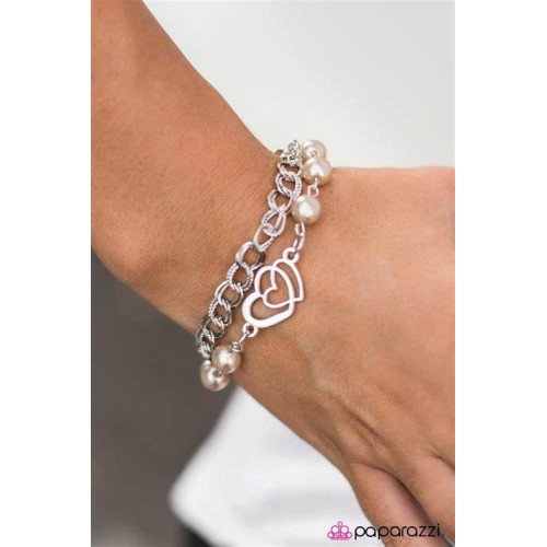 Do You Really Want To HEART Me? Brown Bracelet
