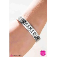 Dream On, Dreamer Silver Bracelet