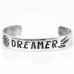 Dream On, Dreamer Silver Bracelet