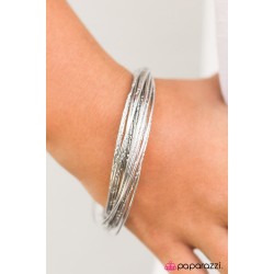 I Eat Glitter For Breakfast Silver Bracelet