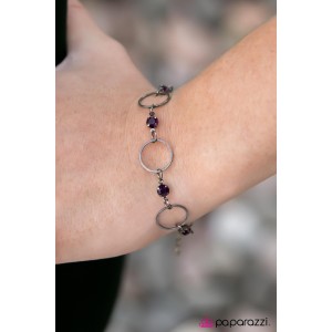 Its All In The Name Purple Bracelet