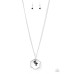 Chicly Geocentric Black Necklace