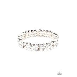 Come and Get It! White Bracelet
