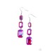 Cosmic Red Carpet Pink Earring