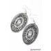 After Ever After White/Silver Earring