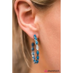 Colorful Impressions Blue Earring