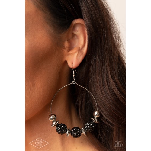 I Can Take A Compliment Black Earring