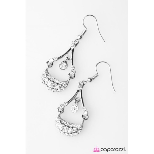 SHIMMER Solstice White Earring