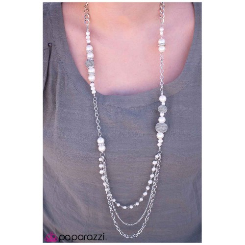 Enmeshed In Elegance - White