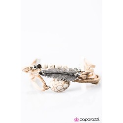 Fly High White Bracelet