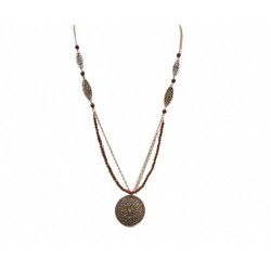 Garden of Grace Brown Necklace