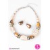 In Good Glazes Peach Necklace