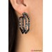 Just GEO For It! Black Earrings