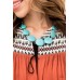Bedrock Betty Blue Necklace