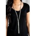 Boom Boom Kock You Out Silver Necklace