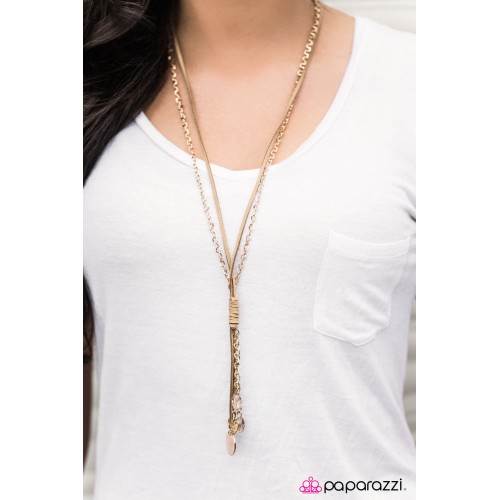 I Hope You Dance Gold Necklace