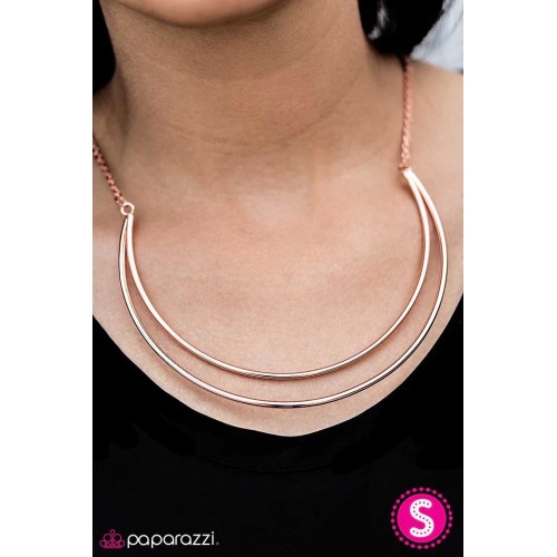 Moon Goddess Copper Necklace
