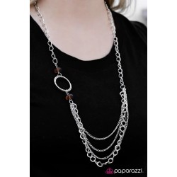 Totally Worthwhile Brown Necklace