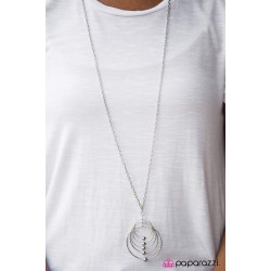Galaxies Away Silver Necklace
