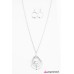 Galaxies Away Silver Necklace