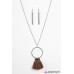 Never Too Much Tassel - Brown