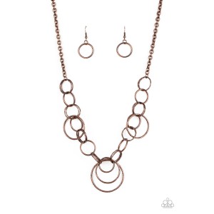 Ringing Relic Brass Necklace