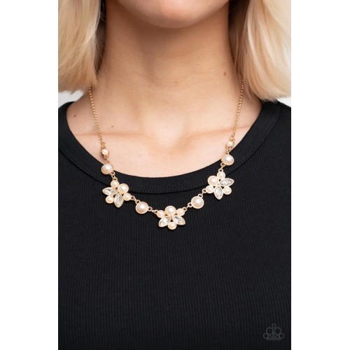 Royally Ever After Gold Necklace