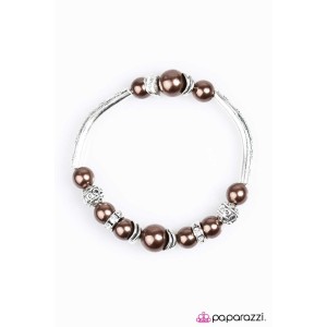 Waltz Of the Flowers Brown Bracelet