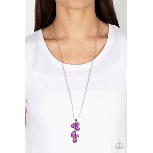 Wild Bunch Flair Purple Necklace