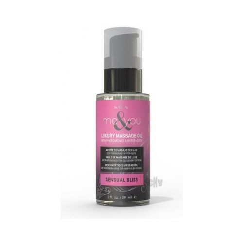 Me & You Massage Oil Sensual Bliss 2 Oz