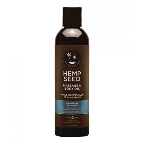 Earthly Body Massage & Body Oil - 8 Oz Sunsational