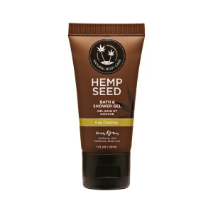 Earthly Body Hemp Seed Shower Gel Nag Champa 1oz