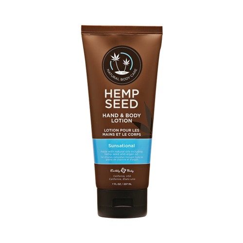 Eb Hemp Seed Sunsational Hand And Body Lotion 7oz