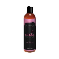 Intimate Earth Awake Massage Oil 8oz