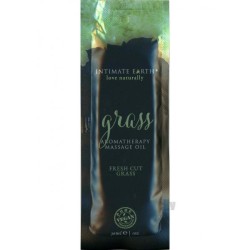 Intimate Earth Grass Massage Oil Foil Sachet 1oz