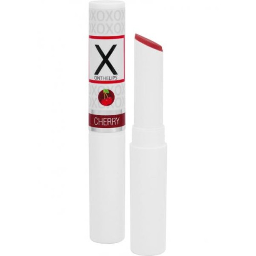 X On The Lips Buzzing Lip Balm With Pheromones Electric Cherry .75 Ounce