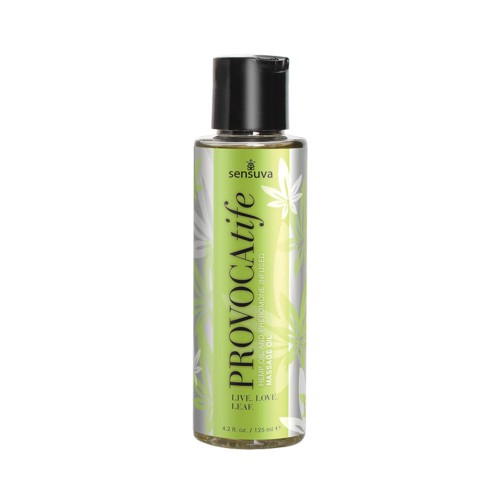 Provocatife Cannabis Oil & Pheromone Infused Massage Oil 4.2 Oz. Bottle