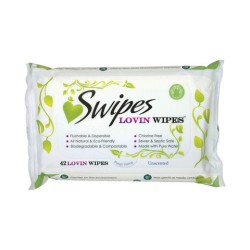 Swipes lovin wipes - unscented 42 pack