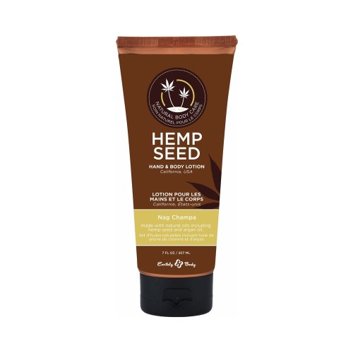 Earthly Body Hand & Body Lotion Nag Champa 7oz Tube