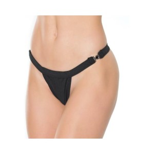 Quick-release Thong Black Os Hanging
