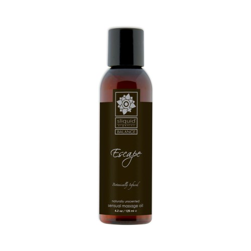 Balance Massage Oil Escape Unscented 4.2oz